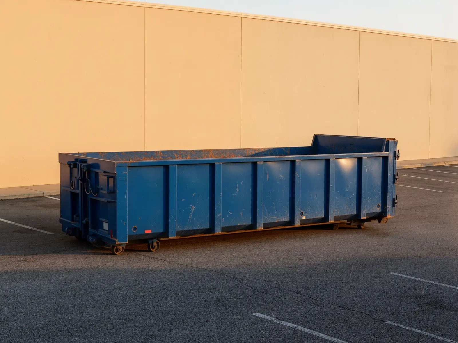 Roll-off dumpster from Old Pines Dumpster Rental in Milwaukee, WI